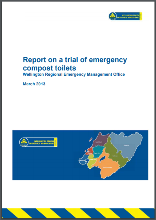 Compost Toilet Trial Report Cover 2013