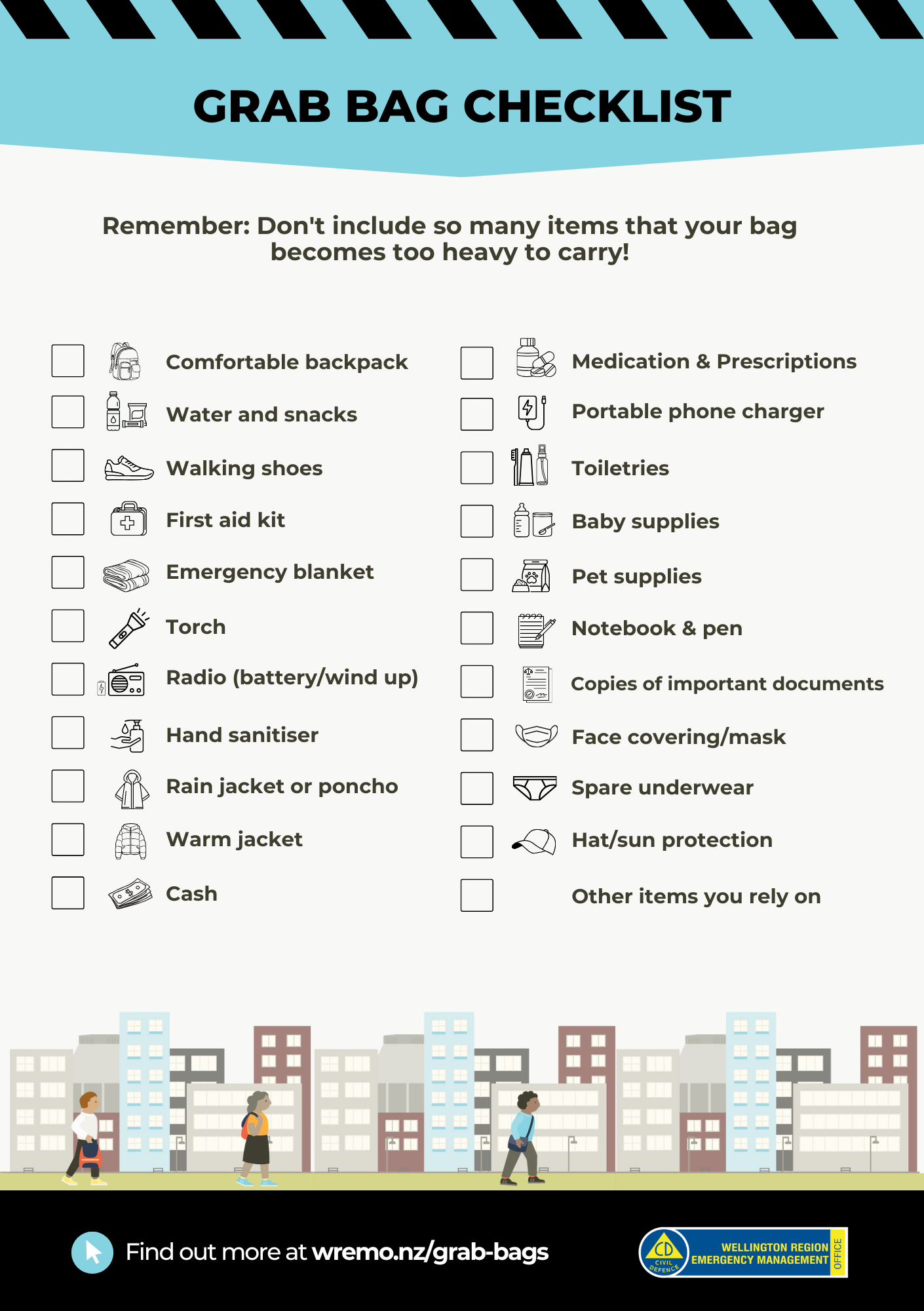 Grab Bag Checklist Icons PNG