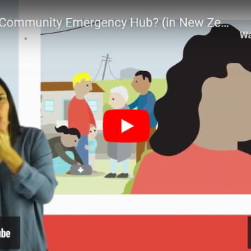 What is a Community Emergency Hub? (in NZSL)